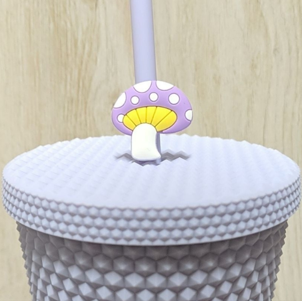 Starbucks Straw Topper Mushroom